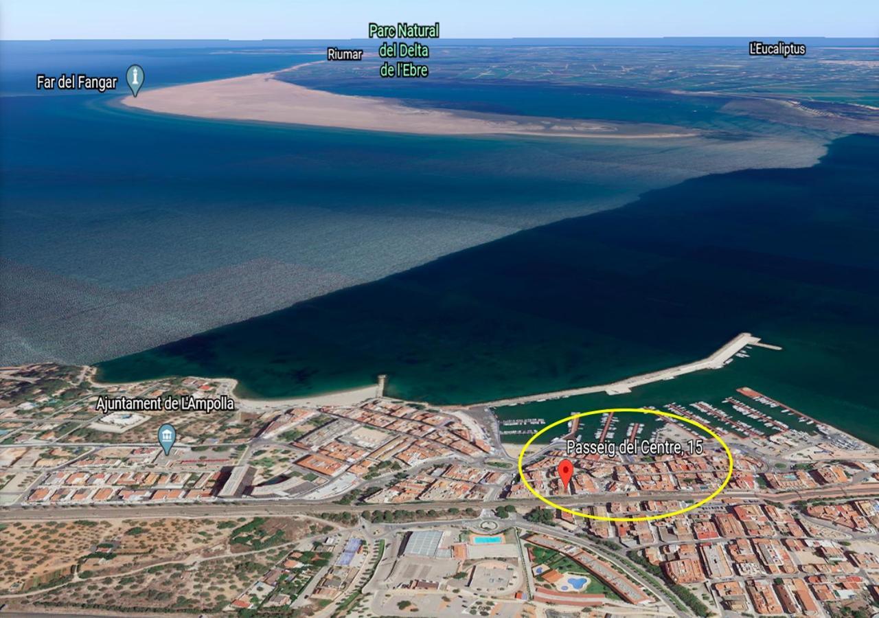 Appartamento Bonito Loft en L'Ampolla Esterno foto